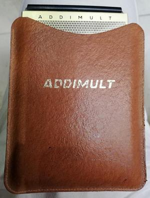 Vintage Calculadora antigua manual ADDIMULT