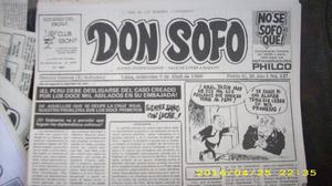 coleccion de periodicos de don Sofocleto