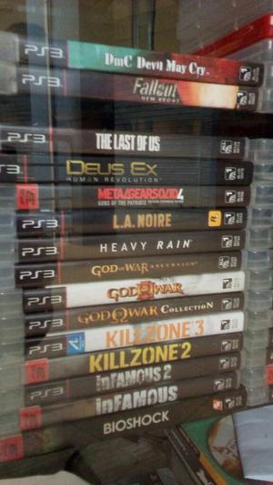 Vendo Mas de 100 Juegos Ps3