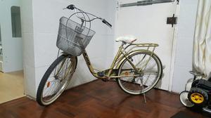 Bicicleta Vintage Dorada