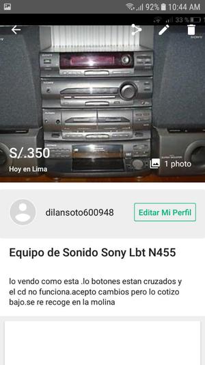 Equipo Sony