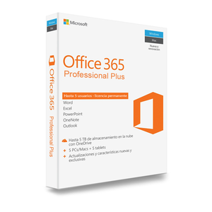 Microsoft Office  Professional Plus, 5 Pc, Windows