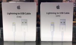 Cables Usb Lightning Apple iPhone 1 Metro y 2 Metros