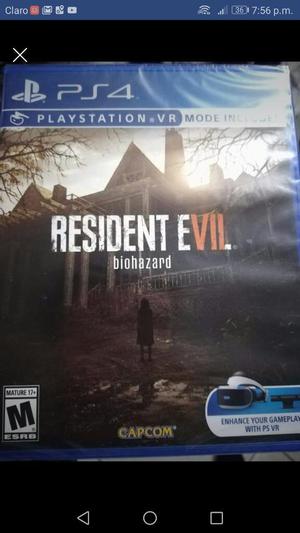 Resident Evil Ps4 Nuevo Sellado