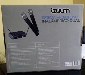 Vendo Juego de micrófonos inalambricos marca Izuum