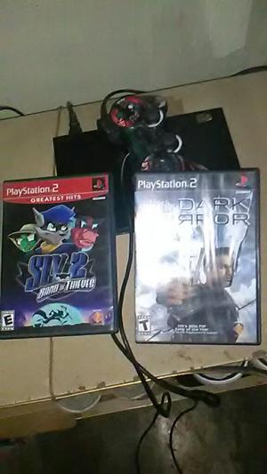 Vendo Ps2 con 2 Discos a 120 Soles