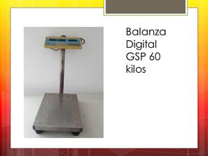 Balanza de Pie 60Kg