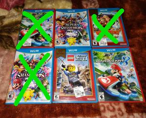 Juegos Sellados de Wii U