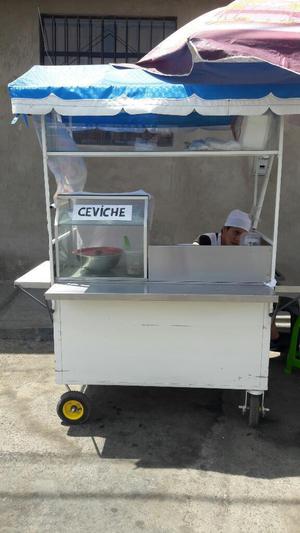 OCASION !!! SE VENDE CARRITO PARA DESAYUNO,CEVICHE U OTRO!!!