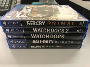 Combo 5 Juegos PS4 FarCry Watch Dogs 2 Watch Dog 1 Call Of