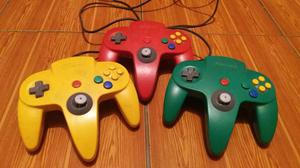 Controles de N64 Nintendo64 4 Colores
