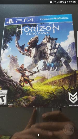 Horizon Zero Dawn Ps4 Juego