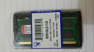 LAPTOP DELL HP LENOVO ETC MEMORIA RAM 8GB DDR3 NUEVO SELLADO