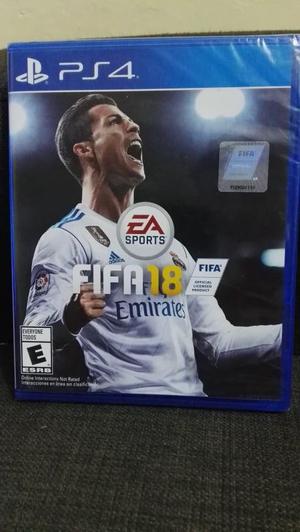 ORIGINAL FIFA 18 PS4 NUEVO