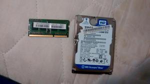 Ram 2 Gb Y Disco Duro