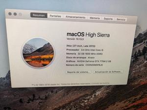 Vendo iMac  I5 2Gbv 32Gb Ram
