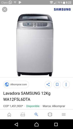Lavadora Samsung 12 Kg