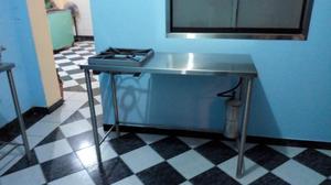 Mesa de acero inoxidable