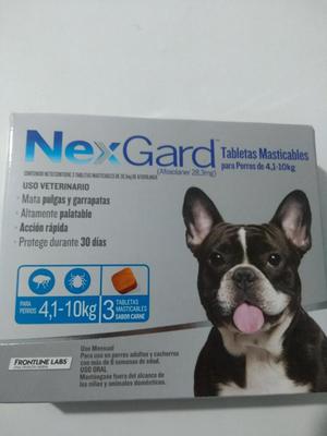Nexgard 4 a 10kg 3 Tabletas