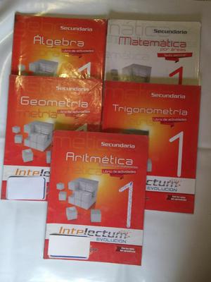 Libros Matemáticas Intelectum 1ro Secund