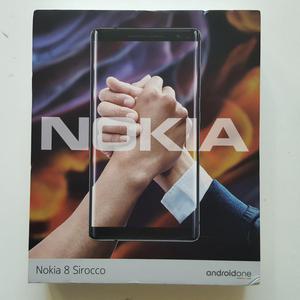 NUEVO Nokia 8 Sirocco TAGB / 6GB negro GSM