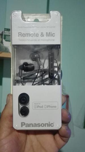 Audifono Stereo Earphone Panasonic