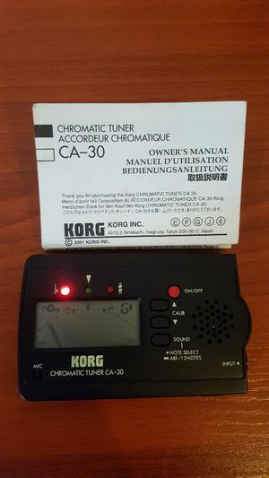 Afinador Korg Chronomatic Tuner Ca30