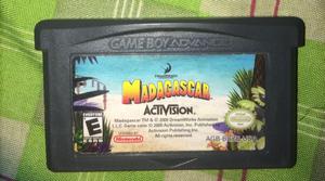 Cartucho de Gameboy Advance de Madagascar