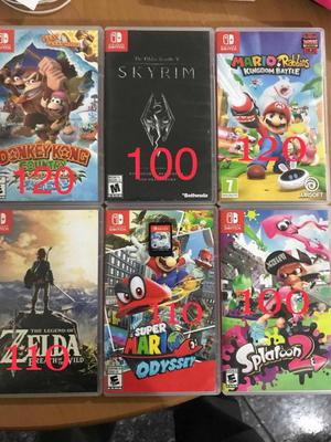 Juegos Nintendo switch