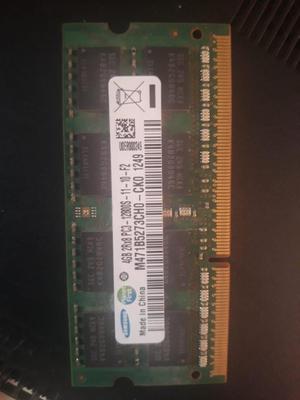 Memoria Ram DDR3 4GB para laptop