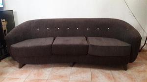 Sofa Mueble de 3 Cuerpos Marron