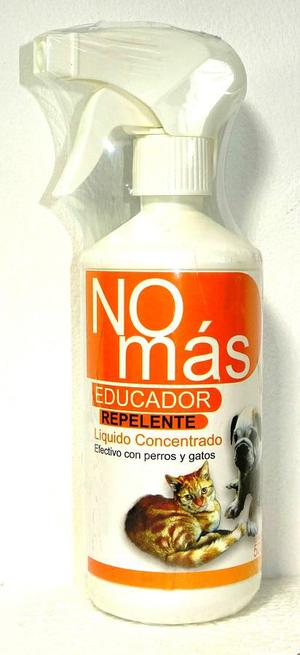 Educador Repelente para Perros y Gatos No Mas, frasco 500 ml