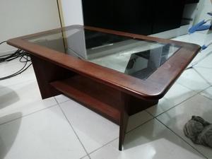 Mesa de Centro Madera Caoba