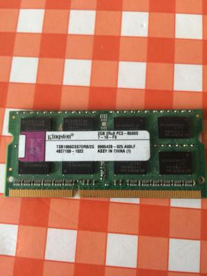 MEMORIA RAM KINGSTON DE 2GB DDR PCMhz