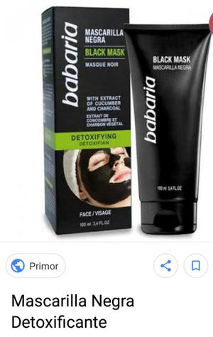 Mascarilla Negra Detoxificante 100gr