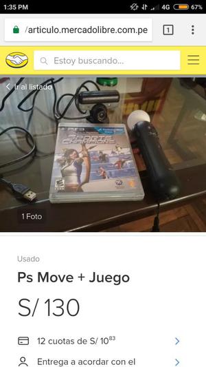 Ps Move Camara Juego