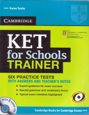 KET Cambridge KET for Schools Trainer libro en PDF con audio