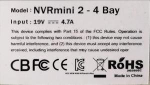 Nuuo Nvrmini 2 Sistema de Vigilancia