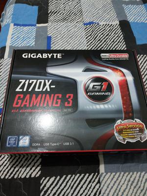 Placa Gigabyte Z170x Gaming 3 Socket 