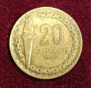 20 Centavos Ramon Castilla
