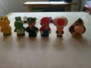 Muñecos Coleccion Mario Bros