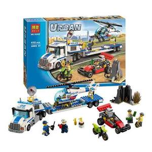 Urban Marca Bela Policia Ladron Camion Compatible Lego