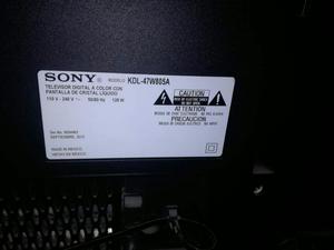 Remato Televisor Sony de 47 Pulgadas