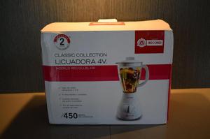 Licuadora 4V Record Classic Collection NUEVO