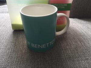 Set 02 Mug Tazas Benetton