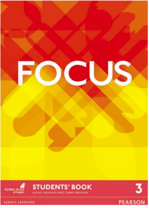 Focus 3 libro en PDF incluye Workbook, Teacher's book y