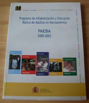 Libro Programa Alfabetizacion y Educacion Basica de Adultos