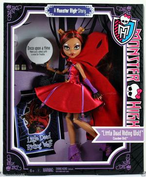 Muñeca Monster High Clawdeen Wolf Caperucita Roja