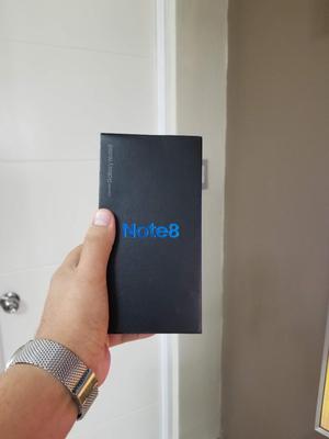 Samsung Note 8 Negro Caja con Accesorios