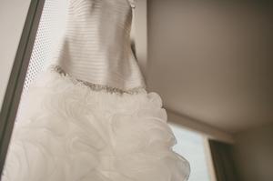 REMATO! Vestido de novia de diseñador Carlos Vigil